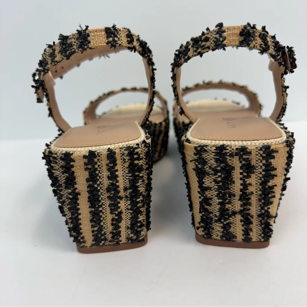 Katy‎ Perry The Busy Bee Ankle Strap Platform Sandal Size 9.5 NWOT